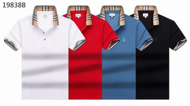 Picture of Burberry Polo Shirts Short _SKUBurberryM-3XL25wn3029178
